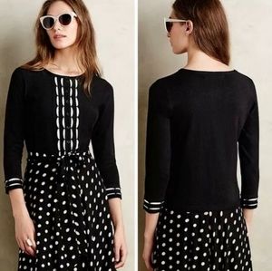 Anthropologie Sparrow Scalloped Cardigan S